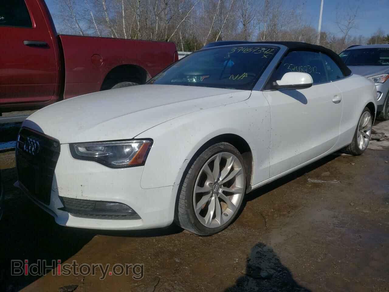 2013 AUDI A5 - VIN: WAULFAFH5DN011239 - Фото 2