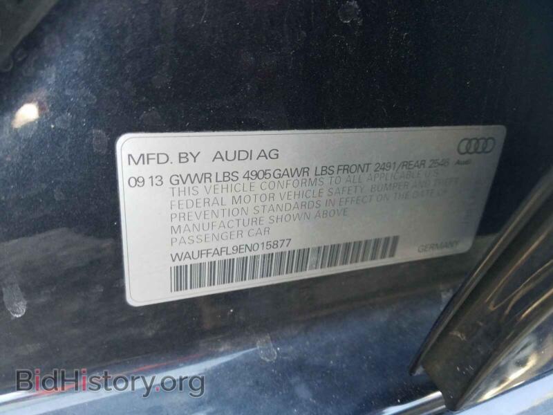 2014 Audi A4 (VIN WAUFFAFL9EN015877) — фото 10 из 10