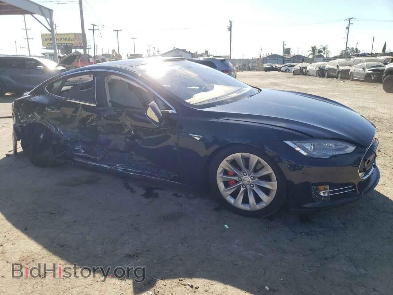 2014 TESLA MODEL S - VIN: 5YJSA1H10EFP44215 - Фото 4