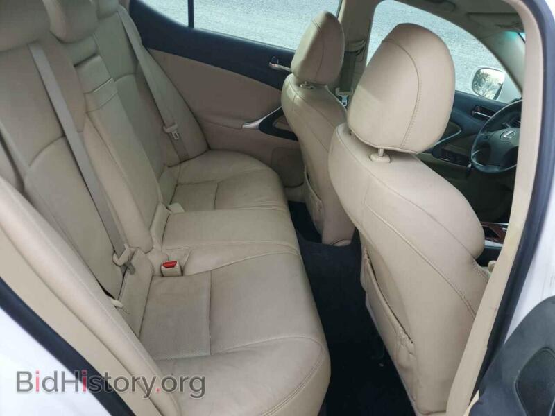 2008 Lexus IS (VIN JTHBK262185071423) — фото 10 из 12