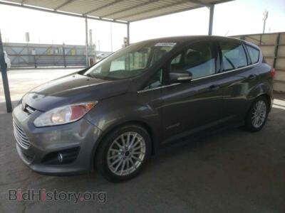 2013 Ford CMAX SEL, gray — VIN 1FADP5BU7DL528882, Copart
