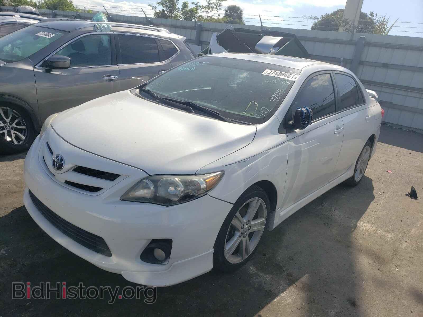 2013 TOYOTA COROLLA - VIN: 5YFBU4EE7DP144245 - Фото 2