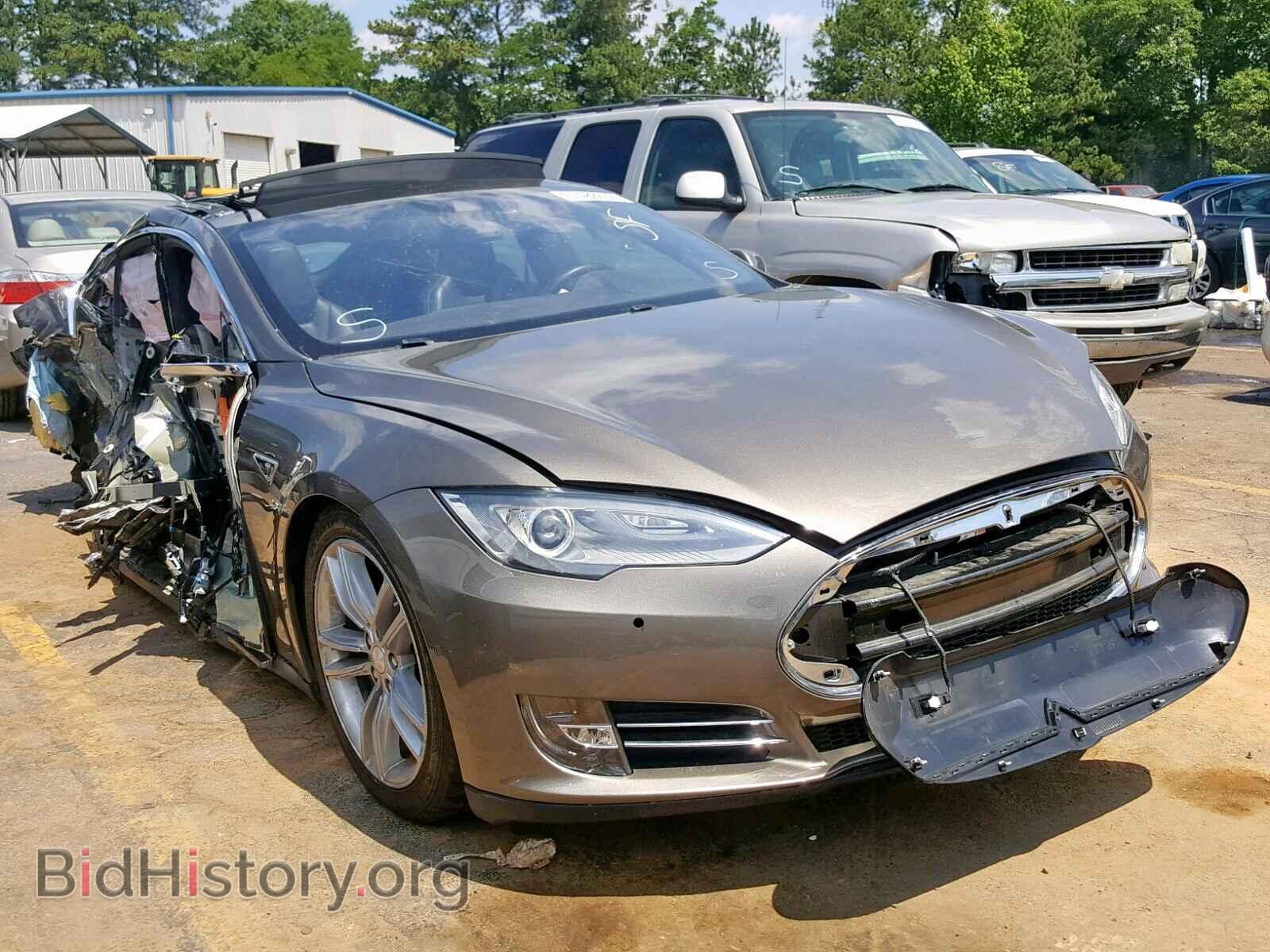 Фотография 5YJSA1E21FF110488 - TESLA MODEL S 2015
