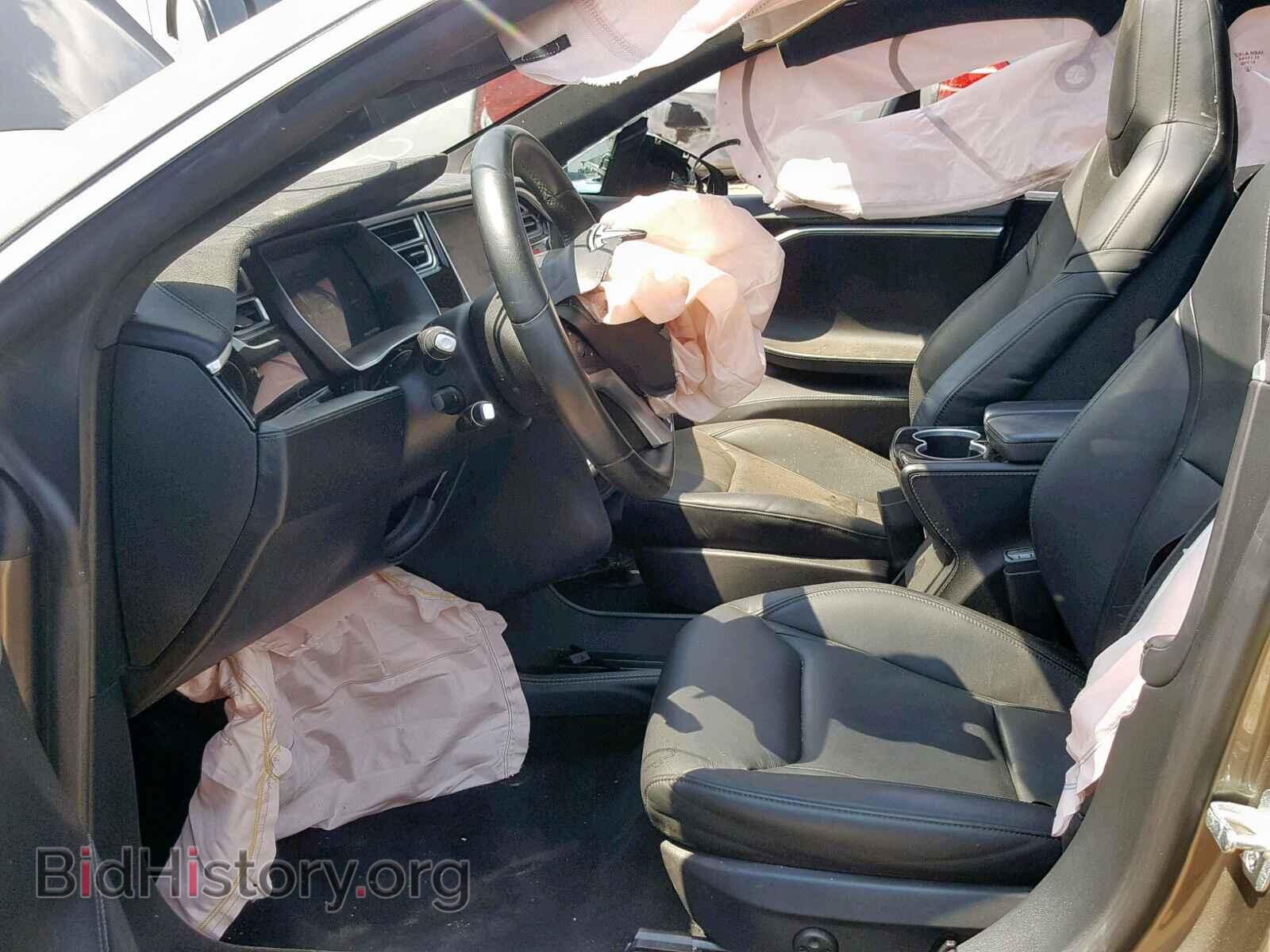2015 TESLA MODEL S - VIN: 5YJSA1E21FF110488 - Фото 5
