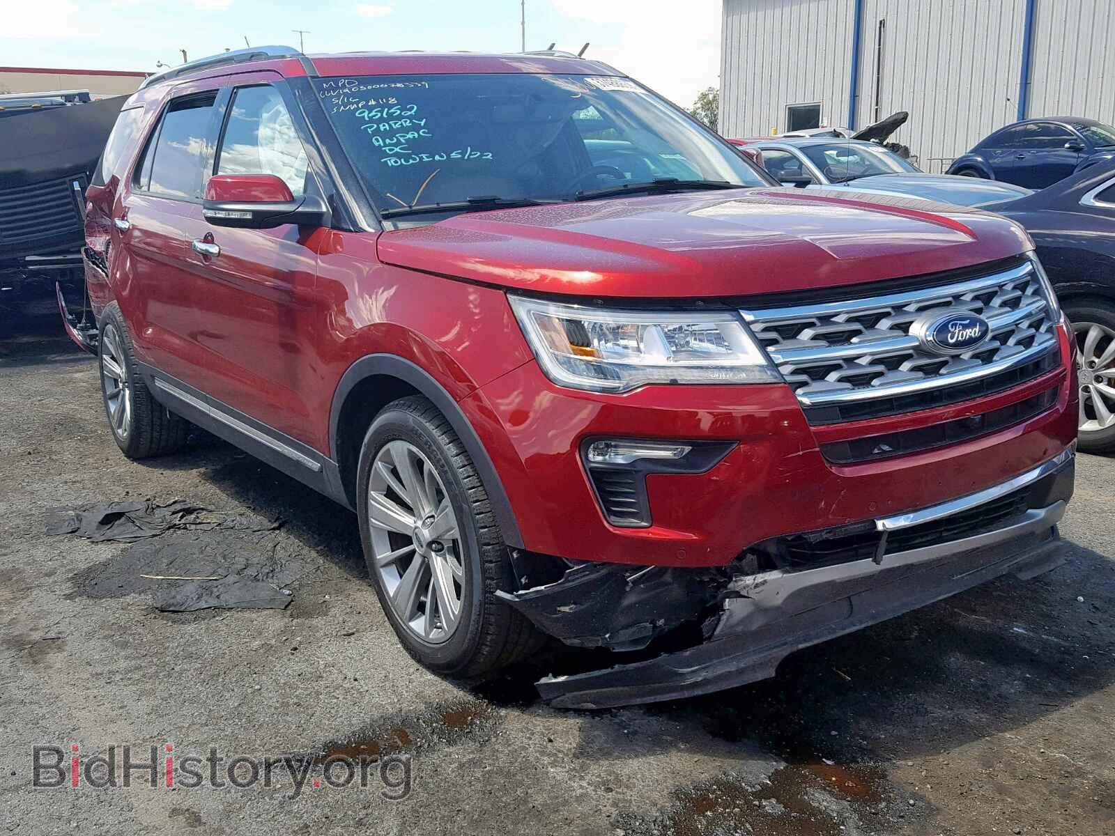 Photo 1FM5K7F80JGA59088 - FORD EXPLORER L 2018