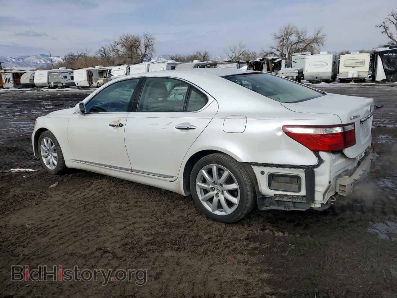 2008 LEXUS LS460 - VIN: JTHBL46F485069936 - Фото 2