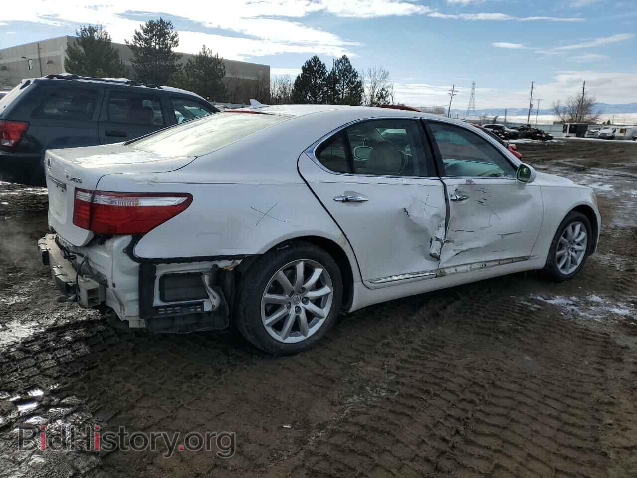 2008 LEXUS LS460 - VIN: JTHBL46F485069936 - Фото 3
