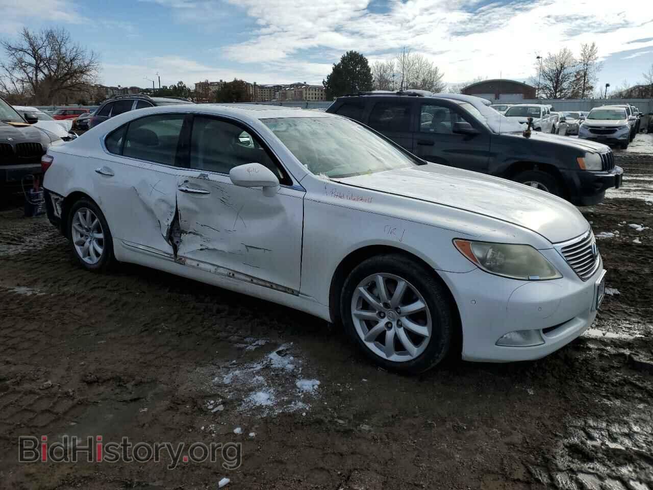 2008 LEXUS LS460 - VIN: JTHBL46F485069936 - Фото 4