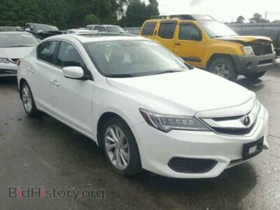 2016 Acura ILX, white — VIN 19UDE2F79GA019476, Copart