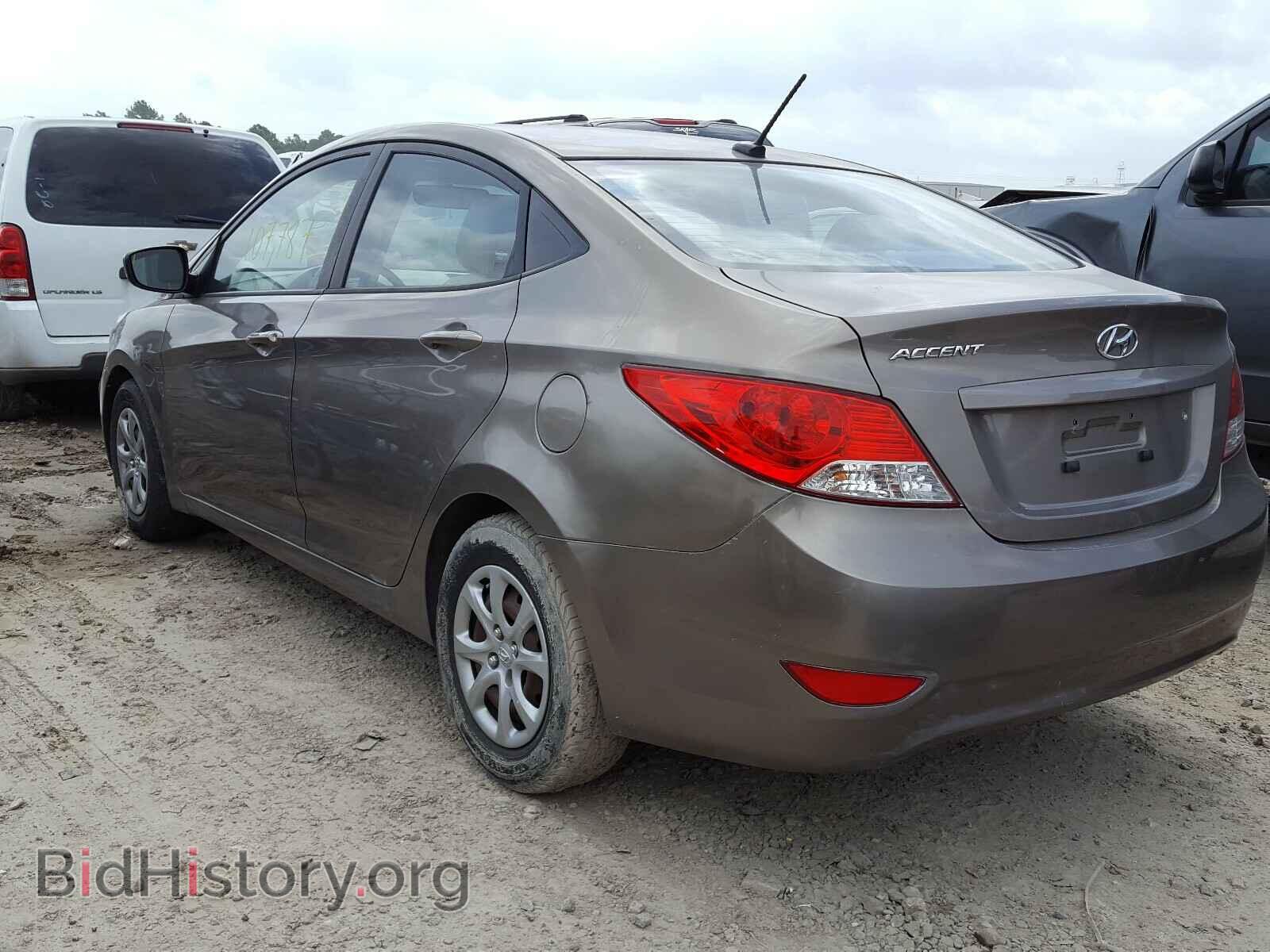 2013 HYUNDAI ACCENT - VIN: KMHCT4AE5DU501286 - Фото 3