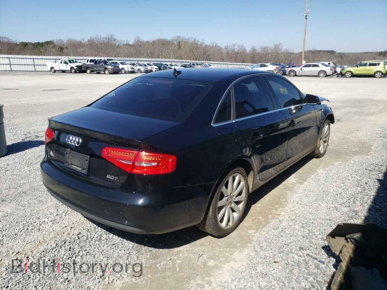 2013 AUDI A4 - VIN: WAUEFAFL2DA069345 - Фото 4