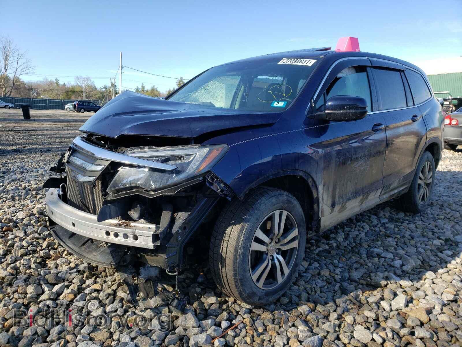 2016 HONDA PILOT - VIN: 5FNYF6H75GB009066 - Фото 2