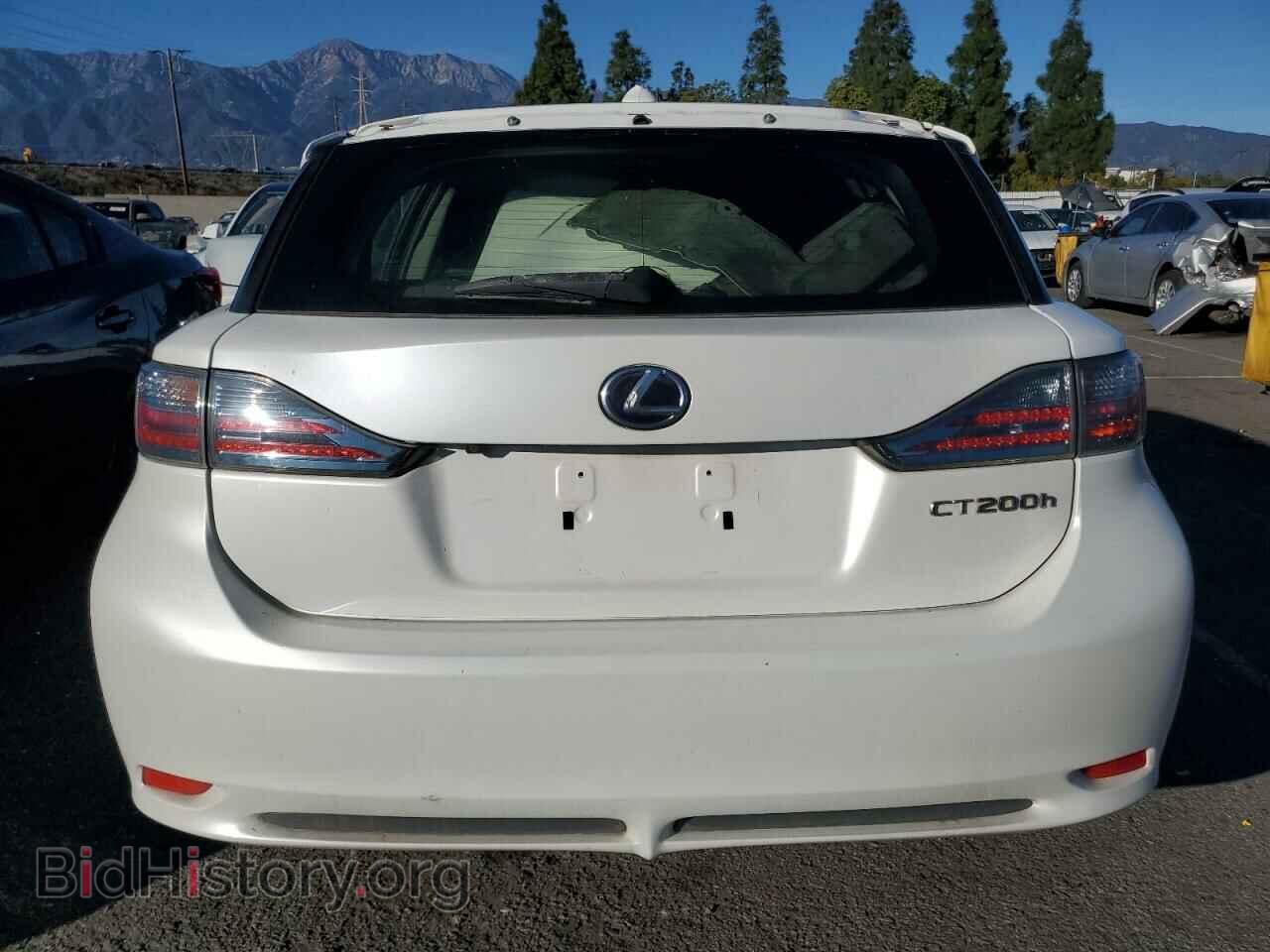 2012 LEXUS CT 200 - VIN: JTHKD5BH1C2047624 - Фото 6