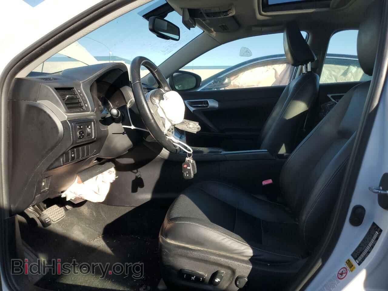 2012 LEXUS CT 200 - VIN: JTHKD5BH1C2047624 - Фото 7