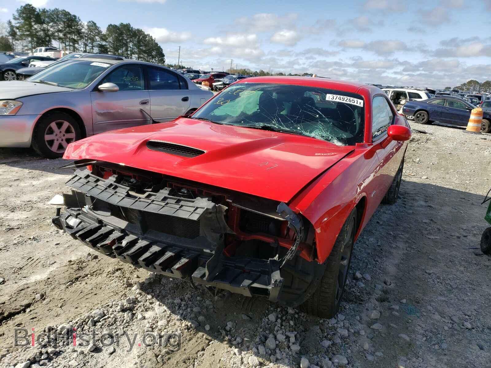 2019 DODGE CHALLENGER - VIN: 2C3CDZBTXKH573701 - Фото 2