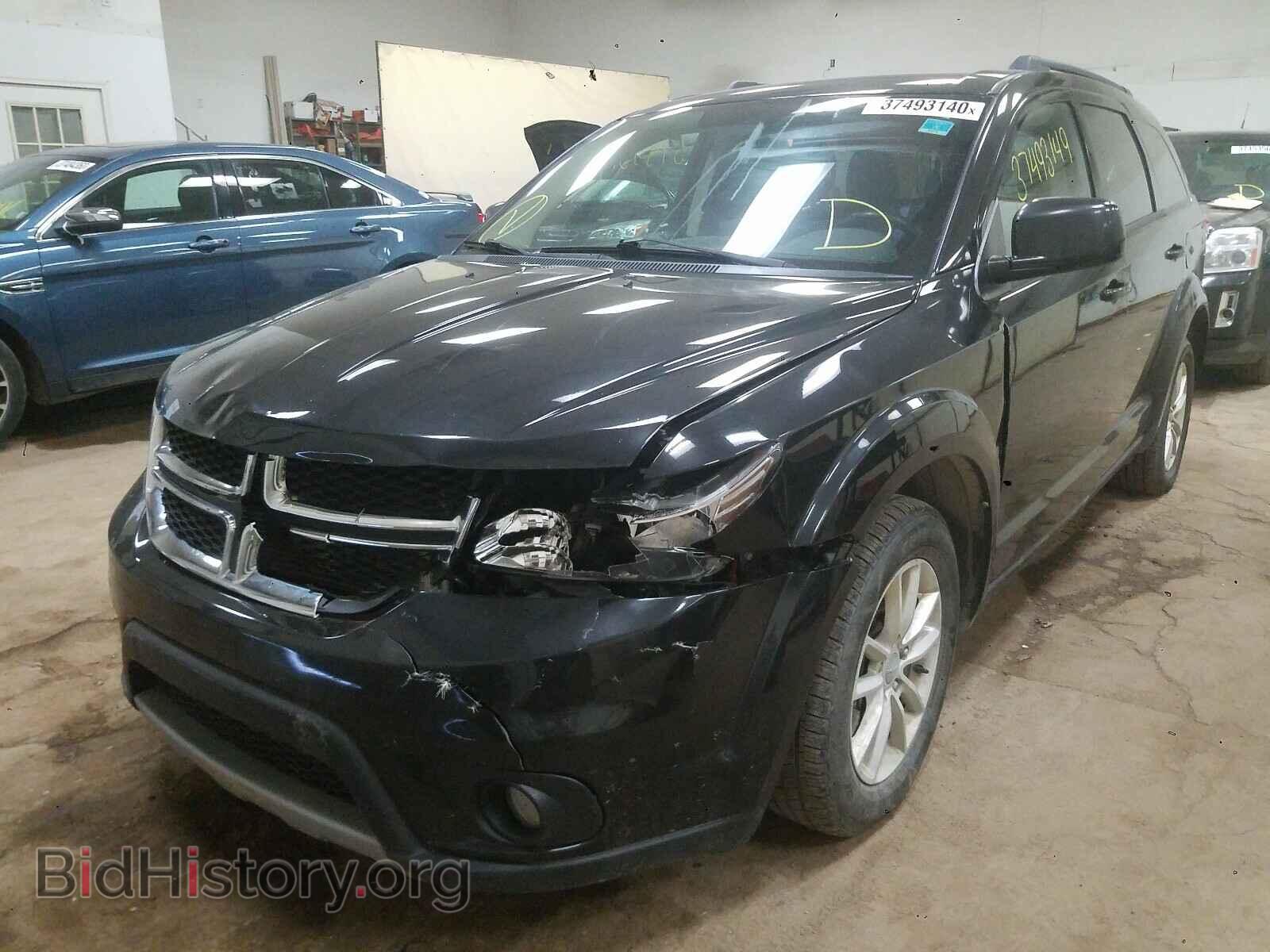 2013 DODGE JOURNEY - VIN: 3C4PDCBG7DT646997 - Фото 2