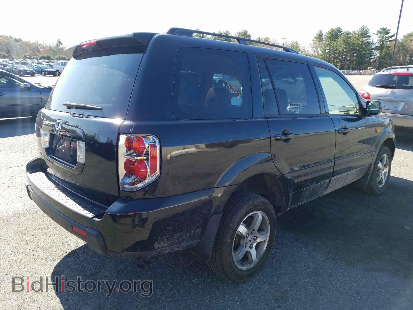 2007 HONDA PILOT - VIN: 5FNYF28437B018489 - Фото 4