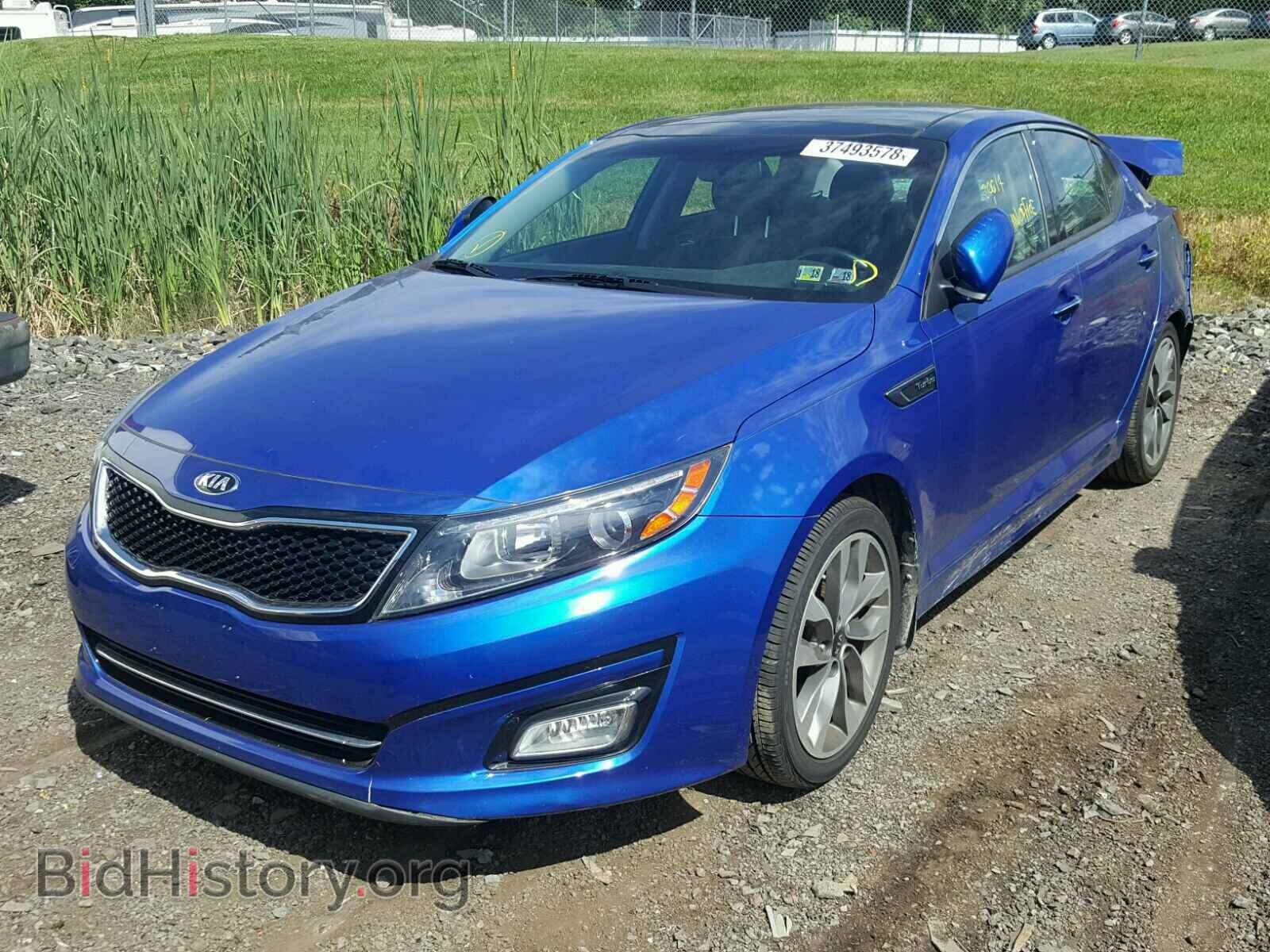 2015 KIA OPTIMA - VIN: 5XXGR4A67FG372540 - Фото 2