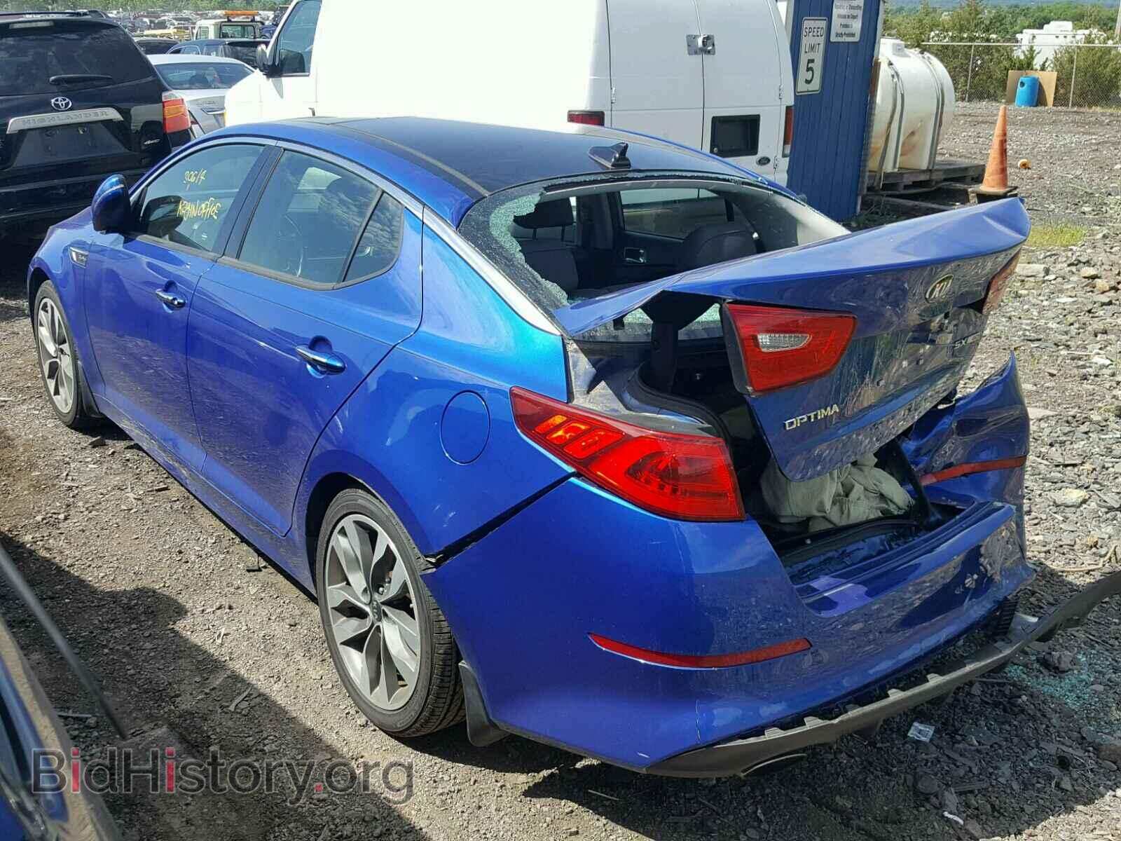 2015 KIA OPTIMA - VIN: 5XXGR4A67FG372540 - Фото 3