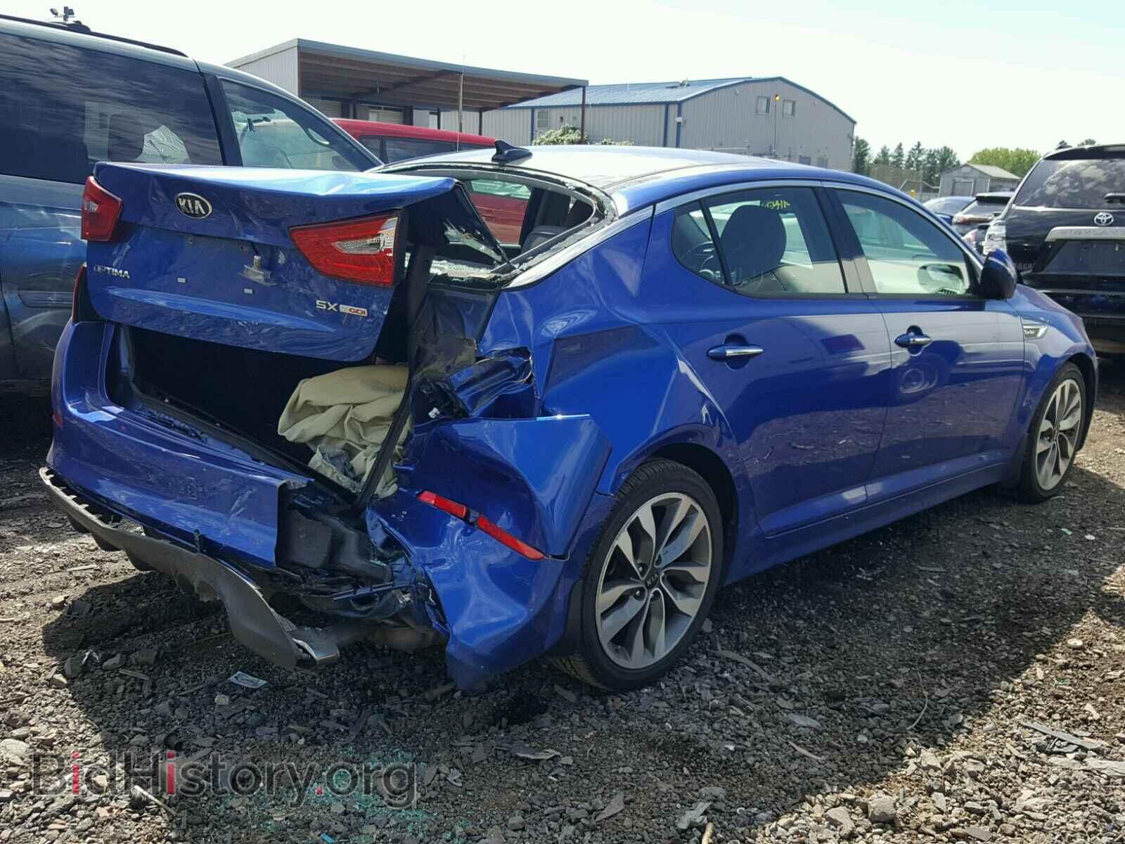 2015 KIA OPTIMA - VIN: 5XXGR4A67FG372540 - Фото 4