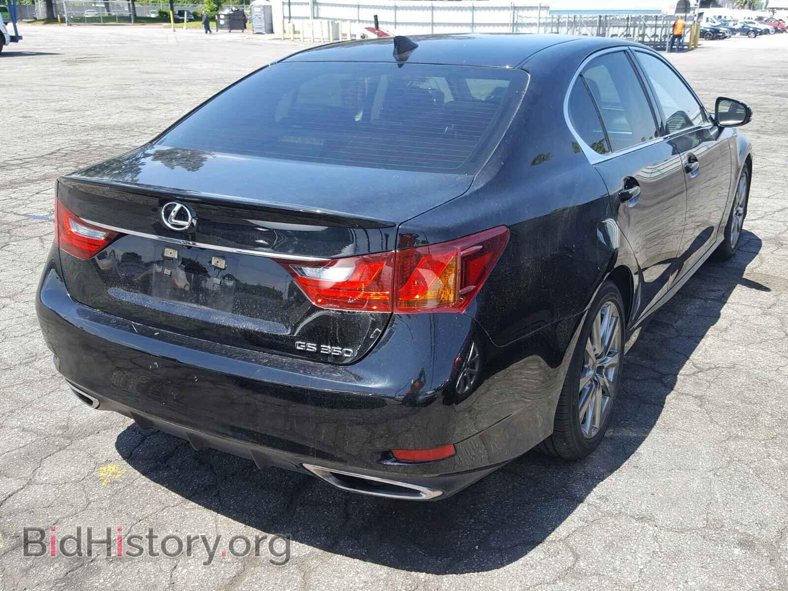 2015 LEXUS GS350 - VIN: JTHBE1BL5FA016168 - Фото 4