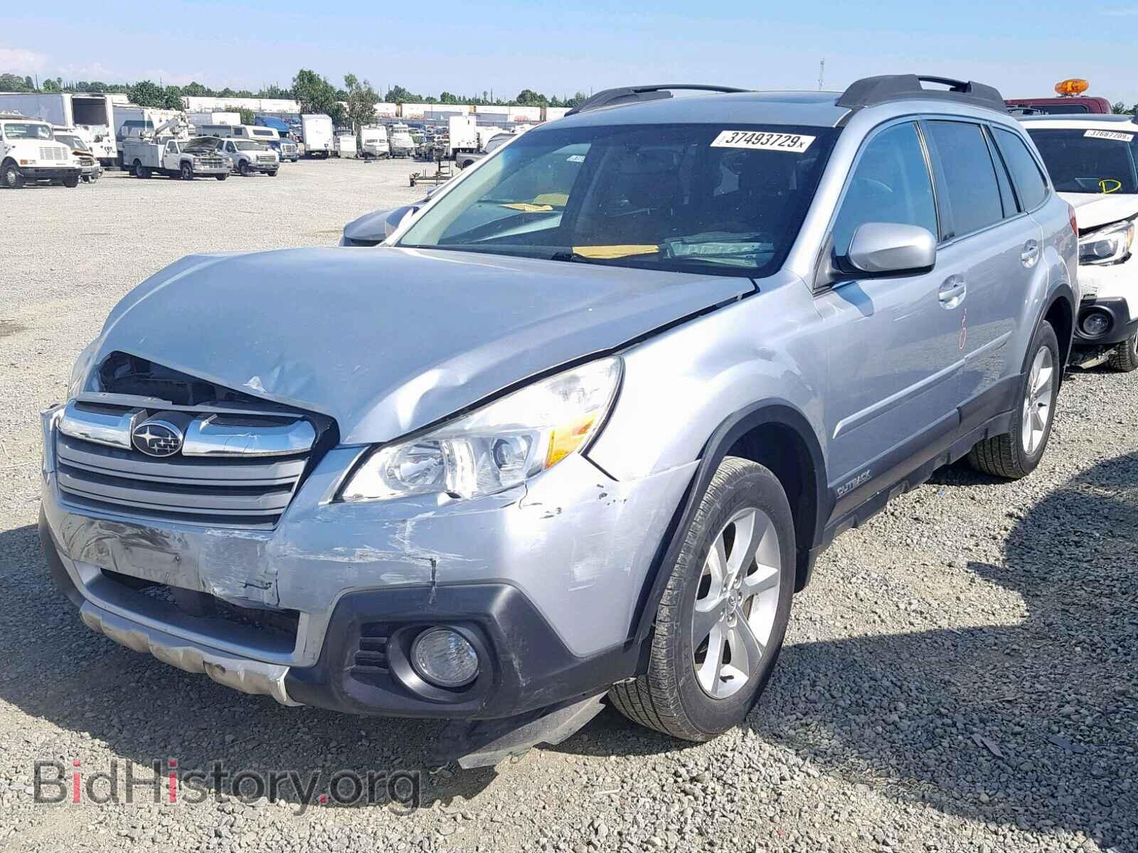 2014 SUBARU OUTBACK 2. - VIN: 4S4BRBMC4E3254858 - Фото 2