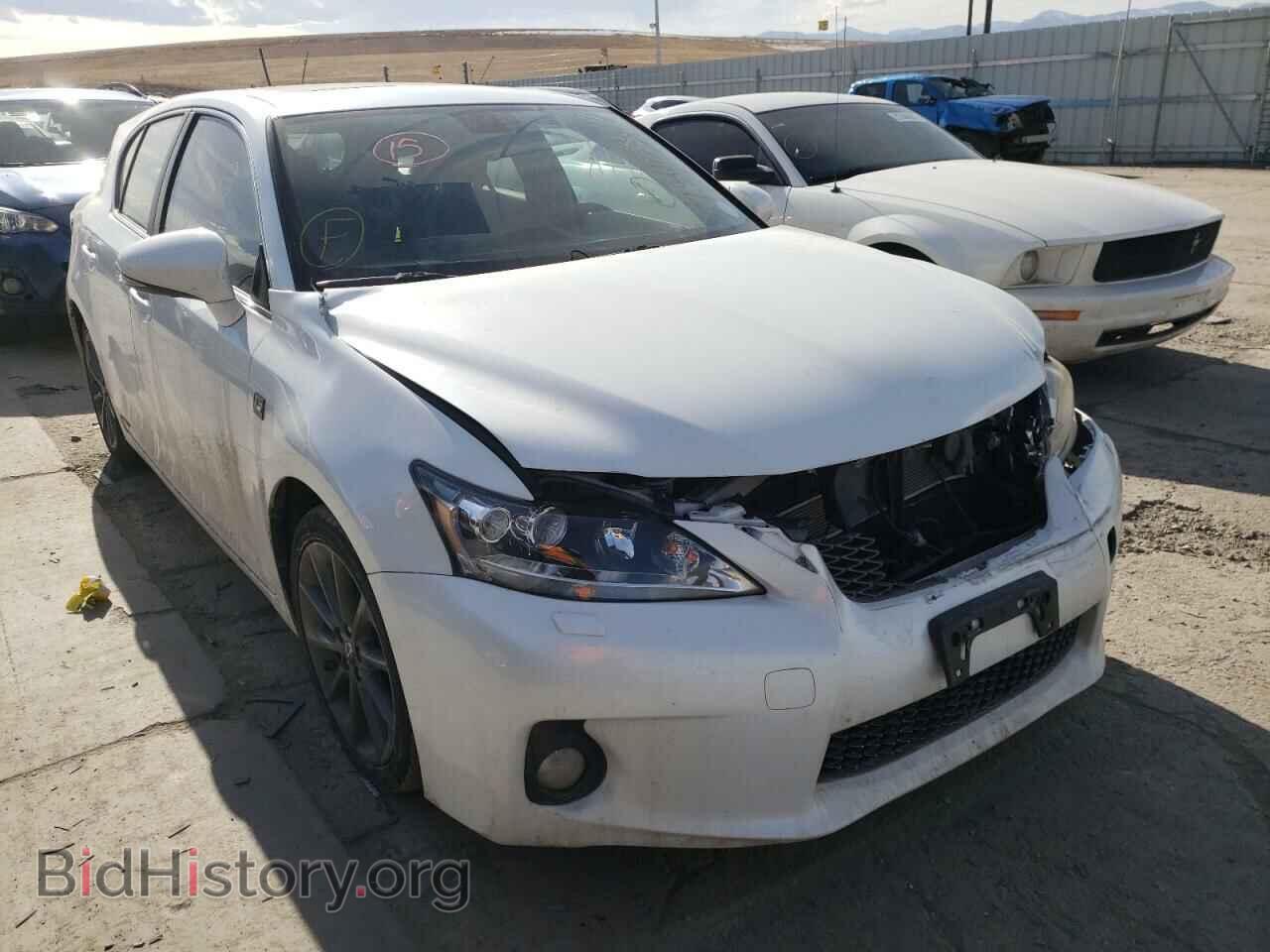 Photo JTHKD5BH2C2062455 - LEXUS CT 200 2012
