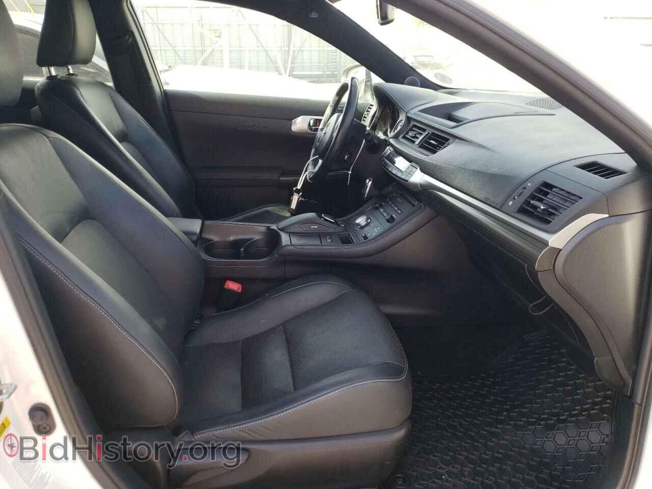 2012 LEXUS CT 200 - VIN: JTHKD5BH2C2062455 - Фото 5
