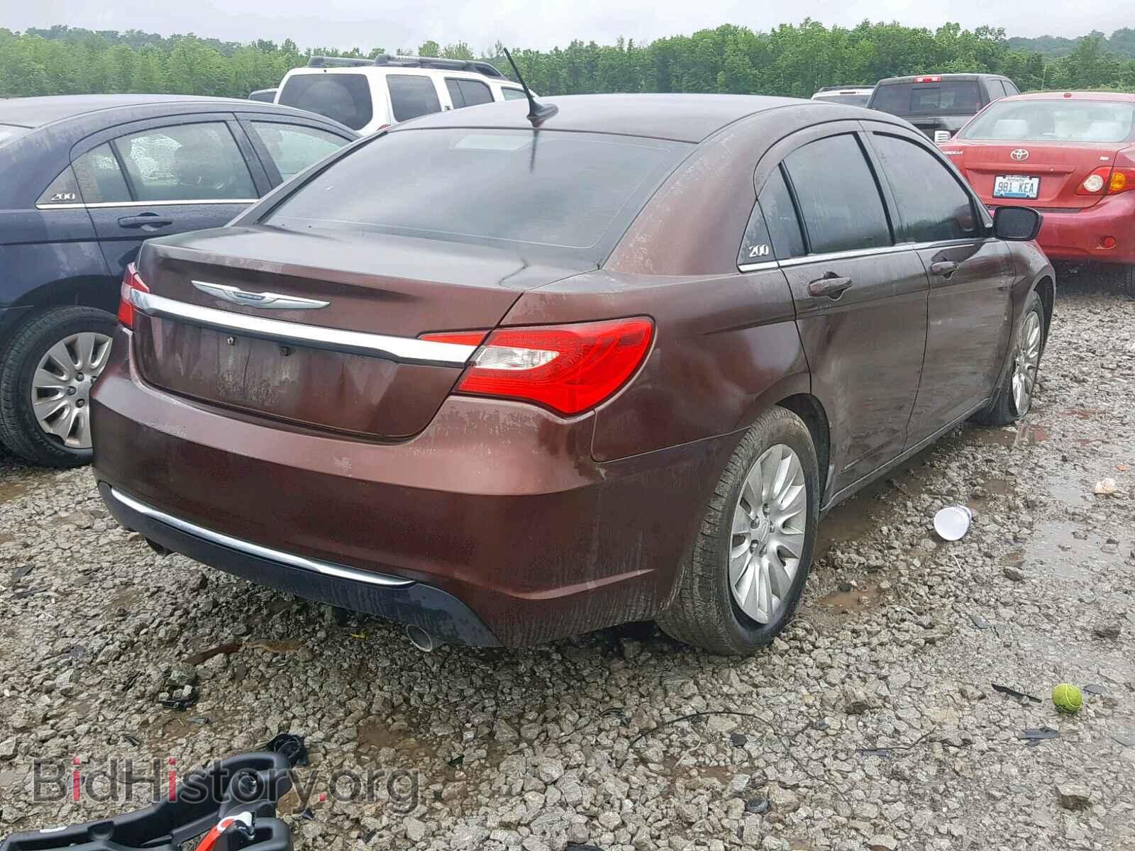 2013 CHRYSLER 200 - VIN: 1C3CCBAG1DN738592 - Фото 4