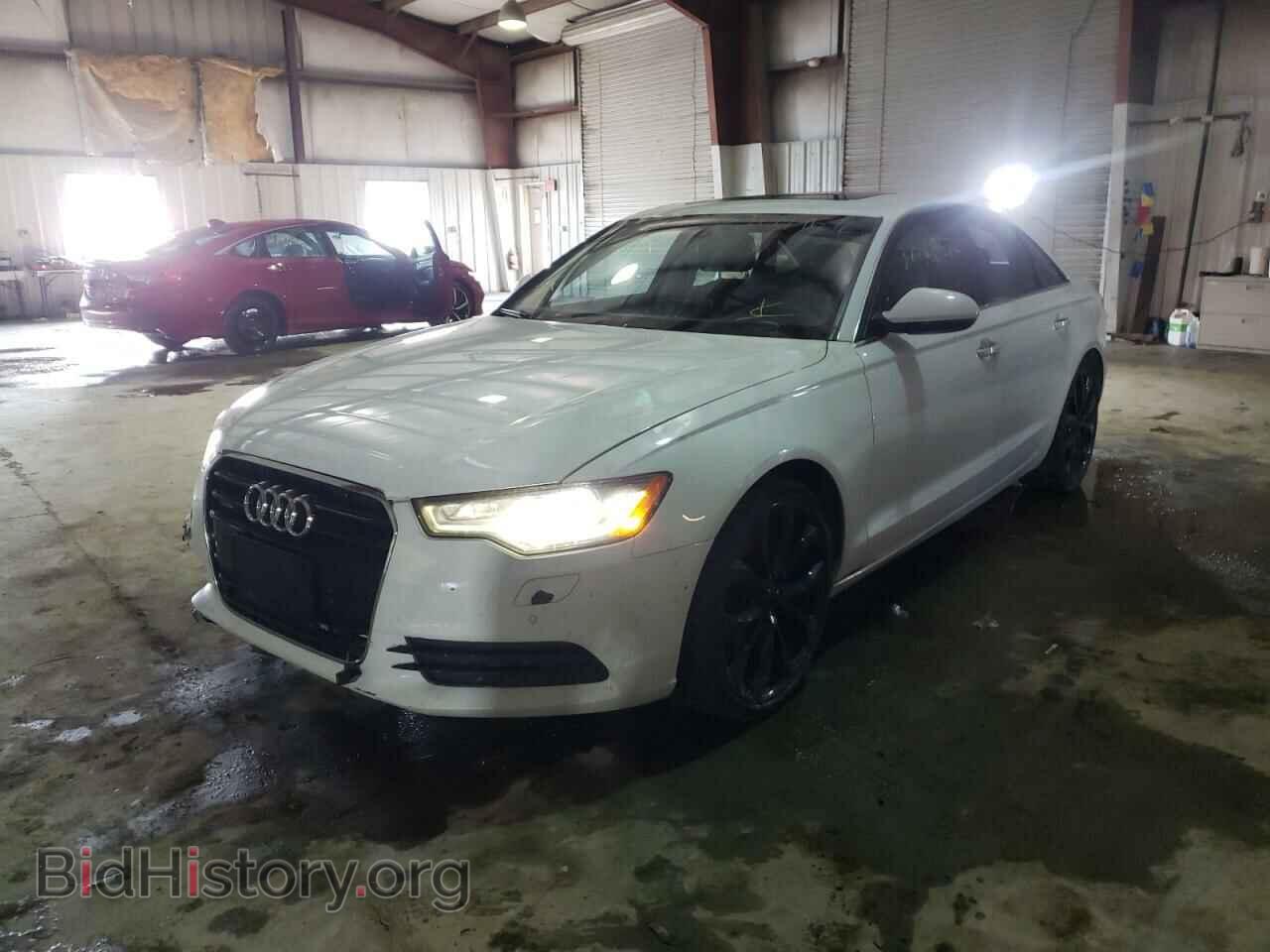 2014 AUDI A6 - VIN: WAUGFAFC9EN147283 - Фото 2