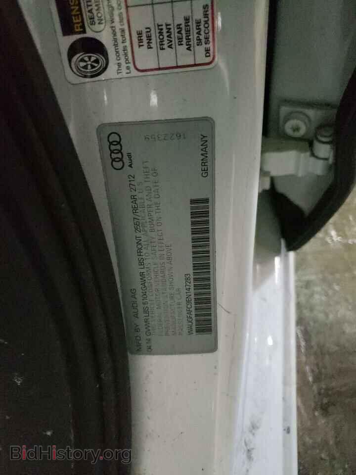 2014 AUDI A6 - VIN: WAUGFAFC9EN147283 - Фото 10
