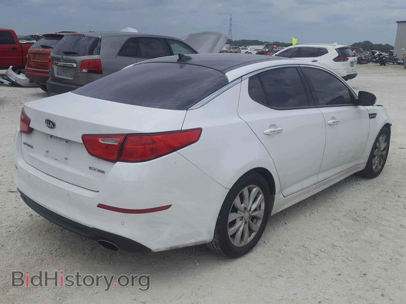2015 KIA OPTIMA EX - VIN: 5XXGN4A77FG353250 - Фото 4