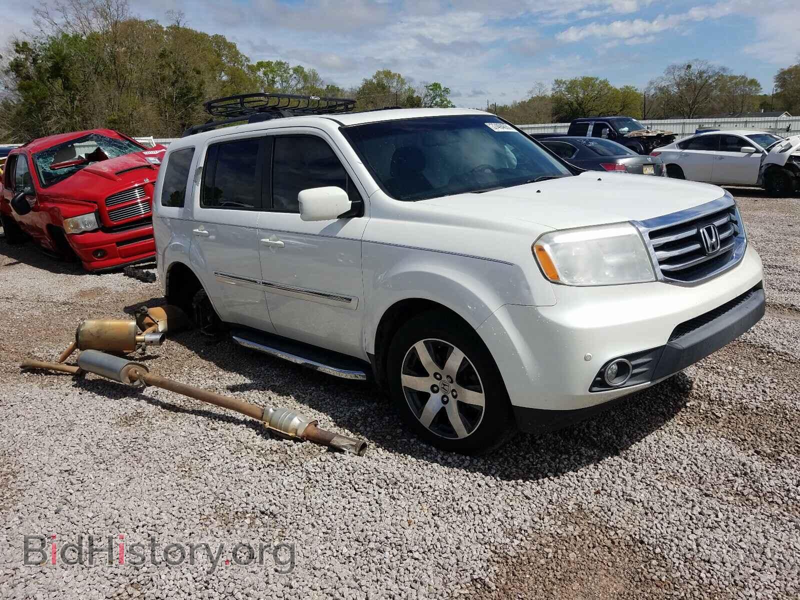 Фотография 5FNYF3H98CB025126 - HONDA PILOT 2012