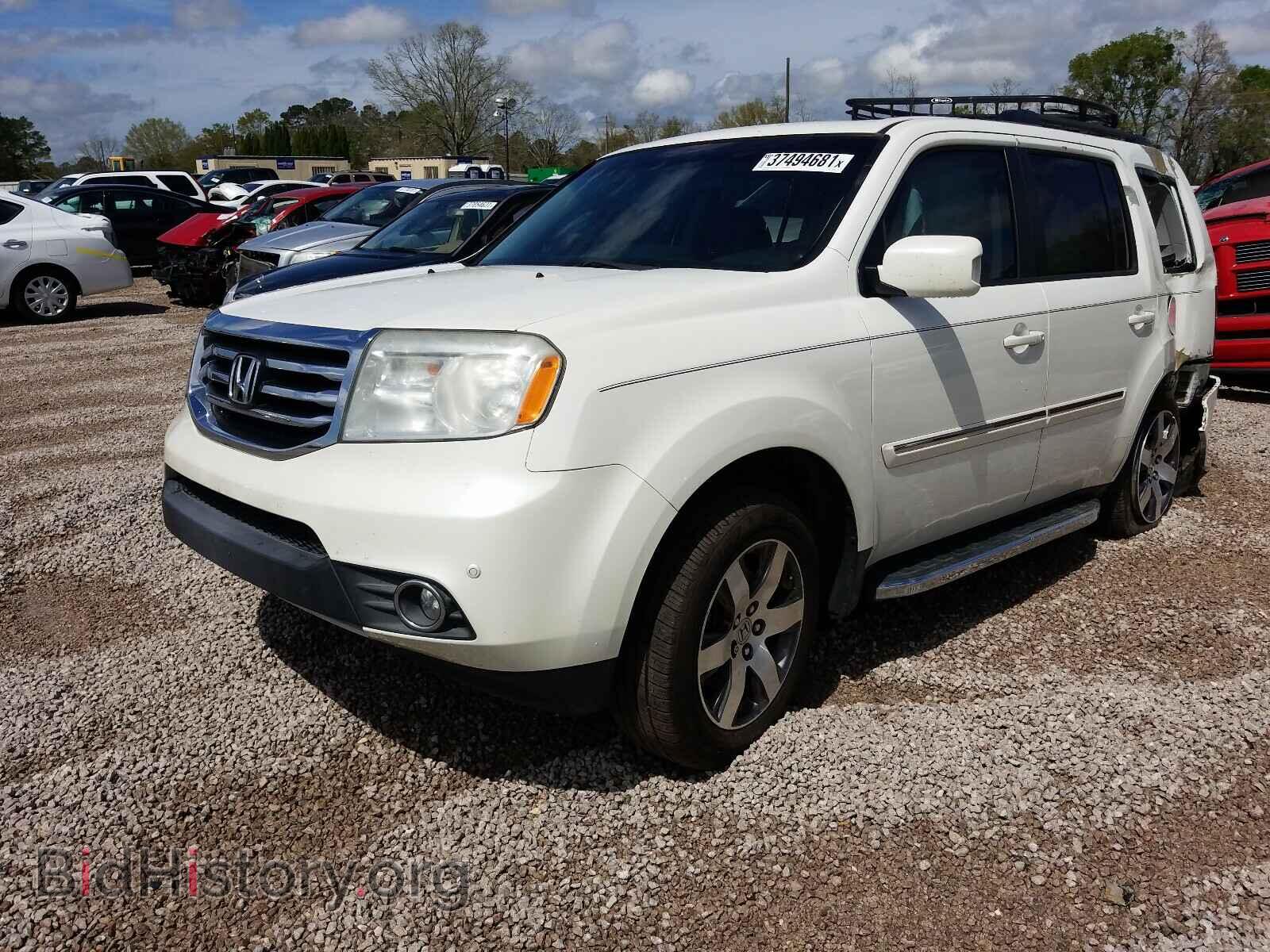 2012 HONDA PILOT - VIN: 5FNYF3H98CB025126 - Фото 2