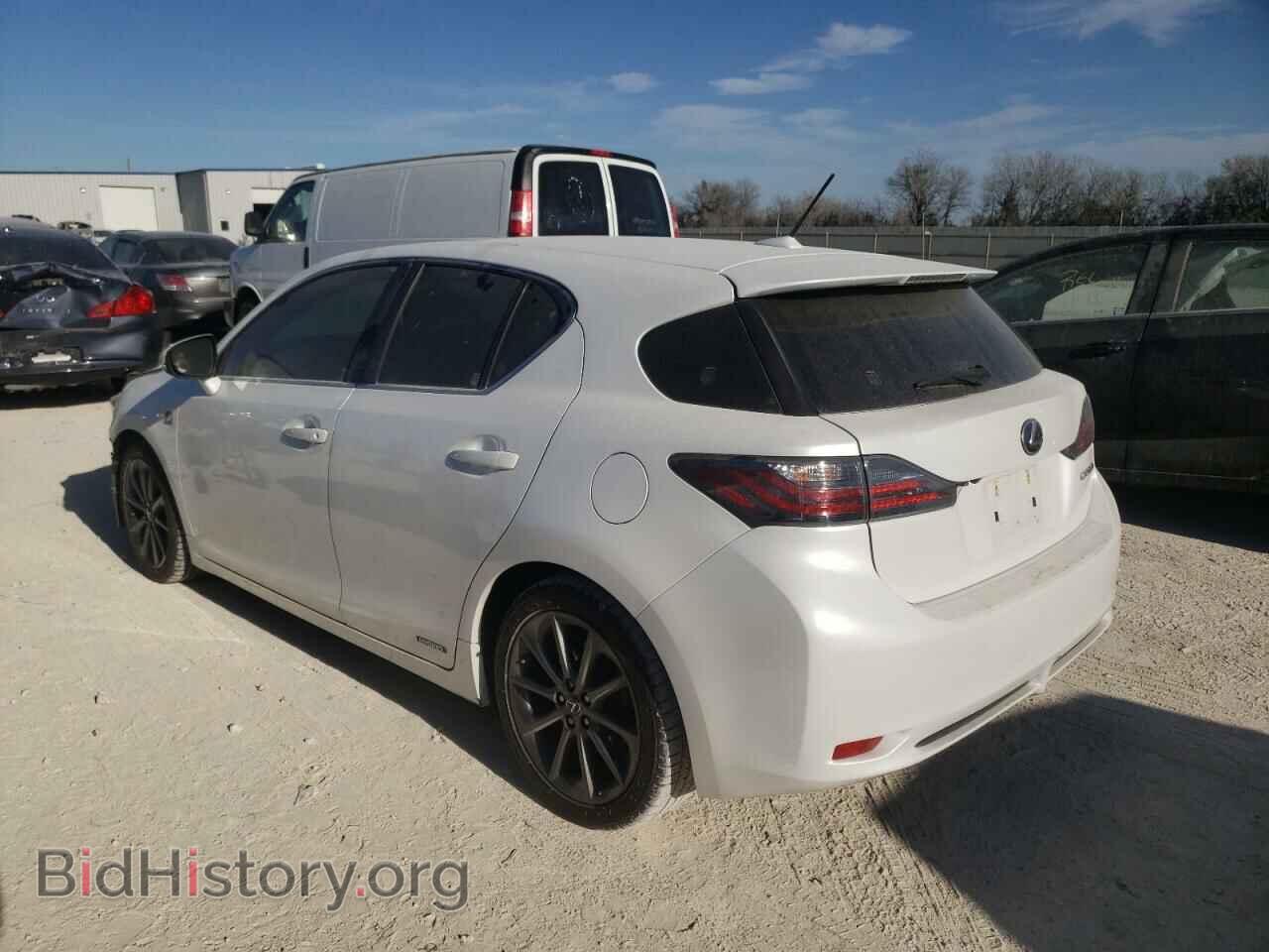 2012 LEXUS CT 200 - VIN: JTHKD5BH3C2095920 - Фото 2