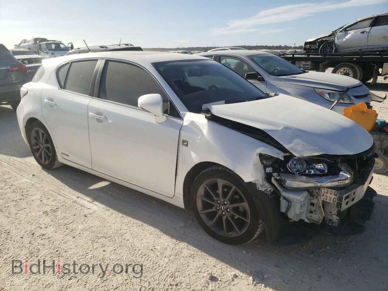 2012 LEXUS CT 200 - VIN: JTHKD5BH3C2095920 - Фото 4