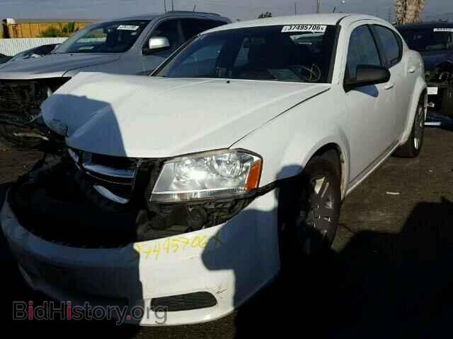 2011 DODGE AVENGER - VIN: 1B3BD4FB4BN606194 - Фото 2