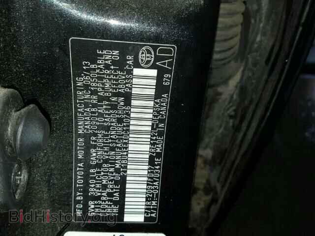 2013 TOYOTA COROLLA - VIN: 2T1BU4EEXDC110736 - Photo 10