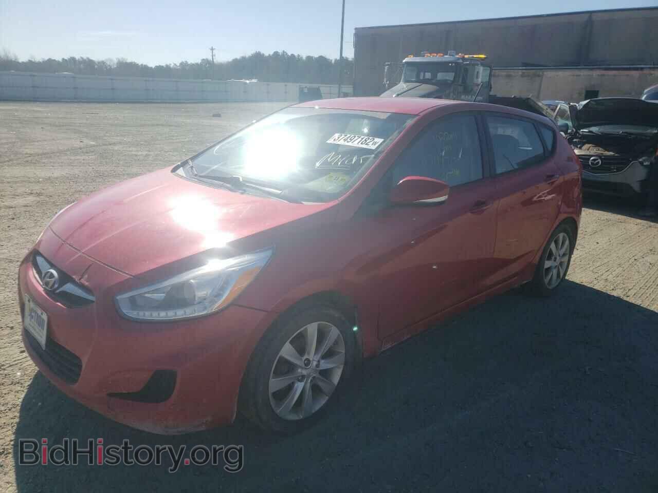2014 HYUNDAI ACCENT - VIN: KMHCU5AE0EU185221 - Фото 2