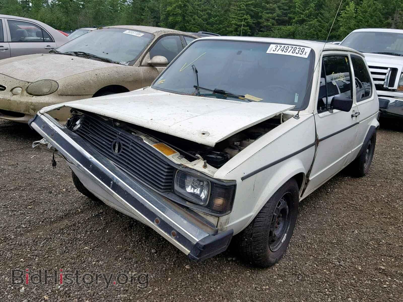 1984 VOLKSWAGEN RABBIT - VIN: 1VWAG0170EV104135 - Фото 2