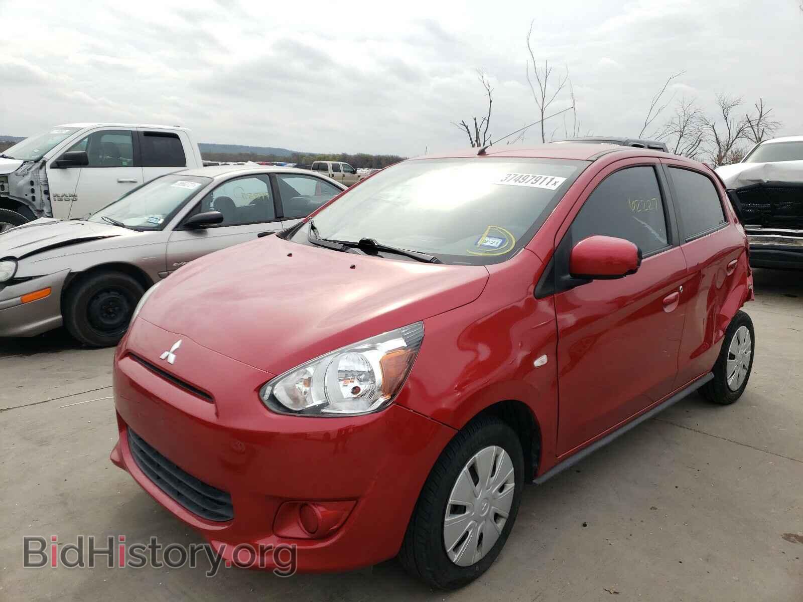 2014 MITSUBISHI MIRAGE - VIN: ML32A3HJ7EH007883 - Фото 2