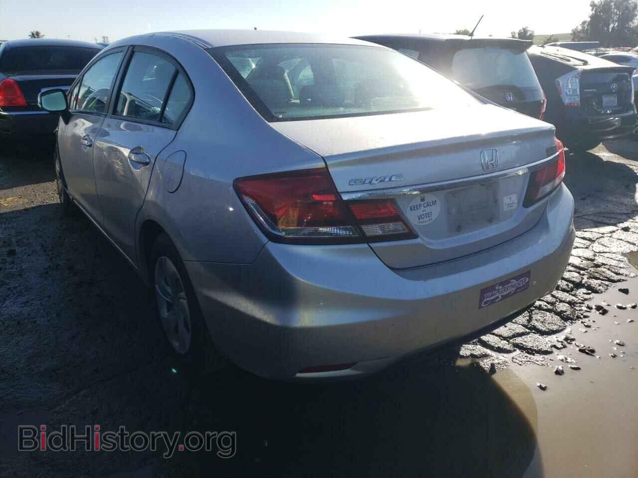 2013 HONDA CIVIC - VIN: 19XFB2F55DE087684 - Фото 2