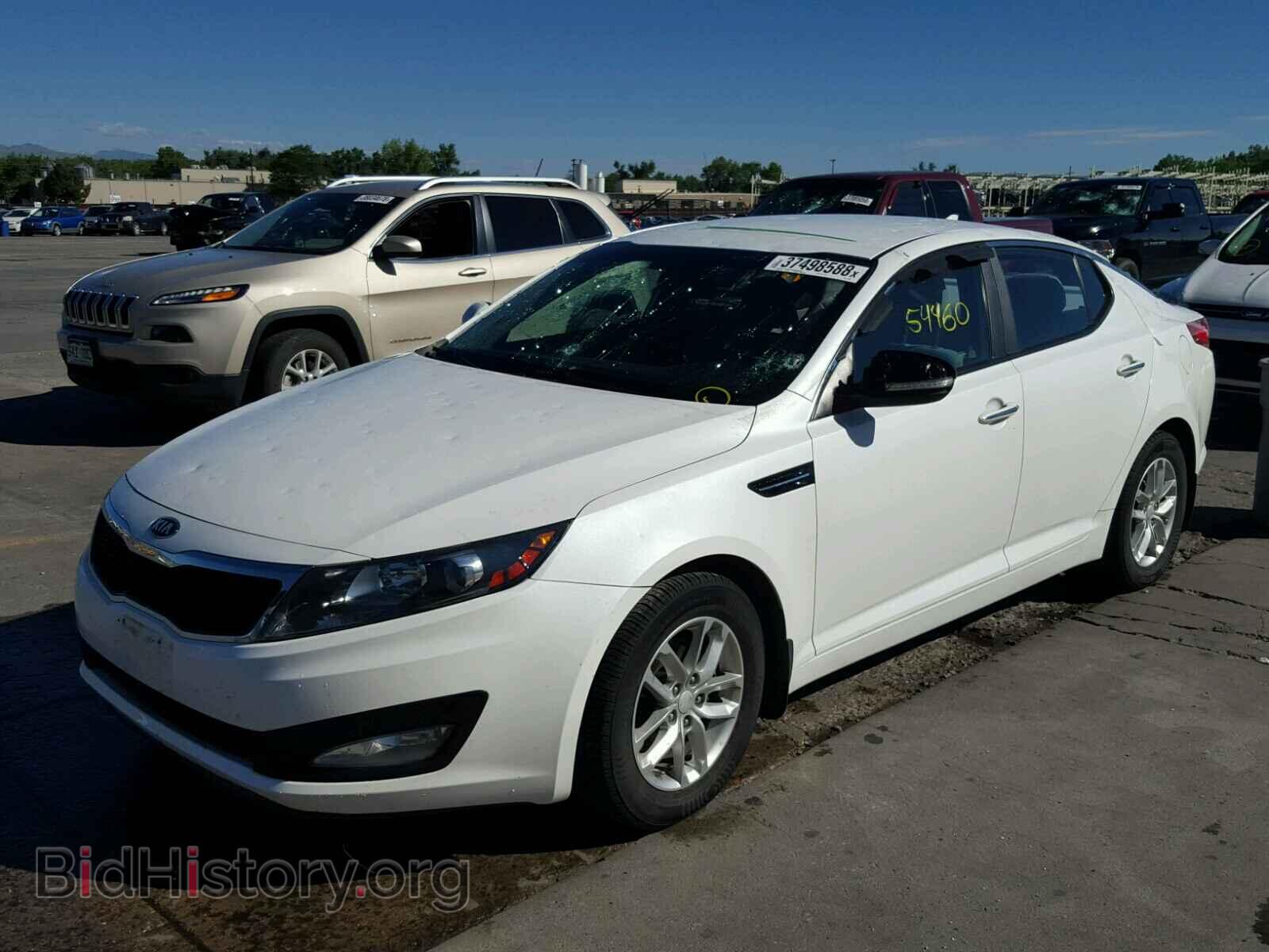 2013 KIA OPTIMA - VIN: KNAGM4A78D5375193 - Фото 2