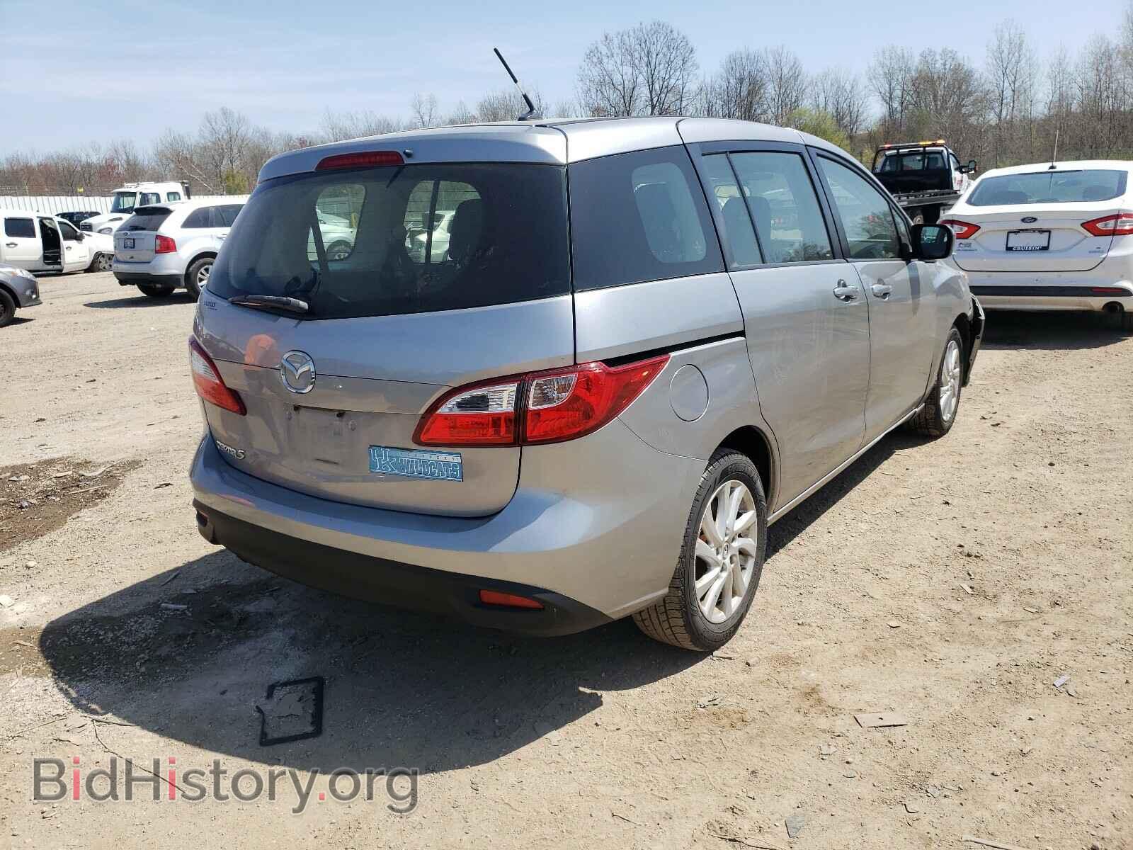 2012 MAZDA 5 - VIN: JM1CW2BL2C0105593 - Фото 4