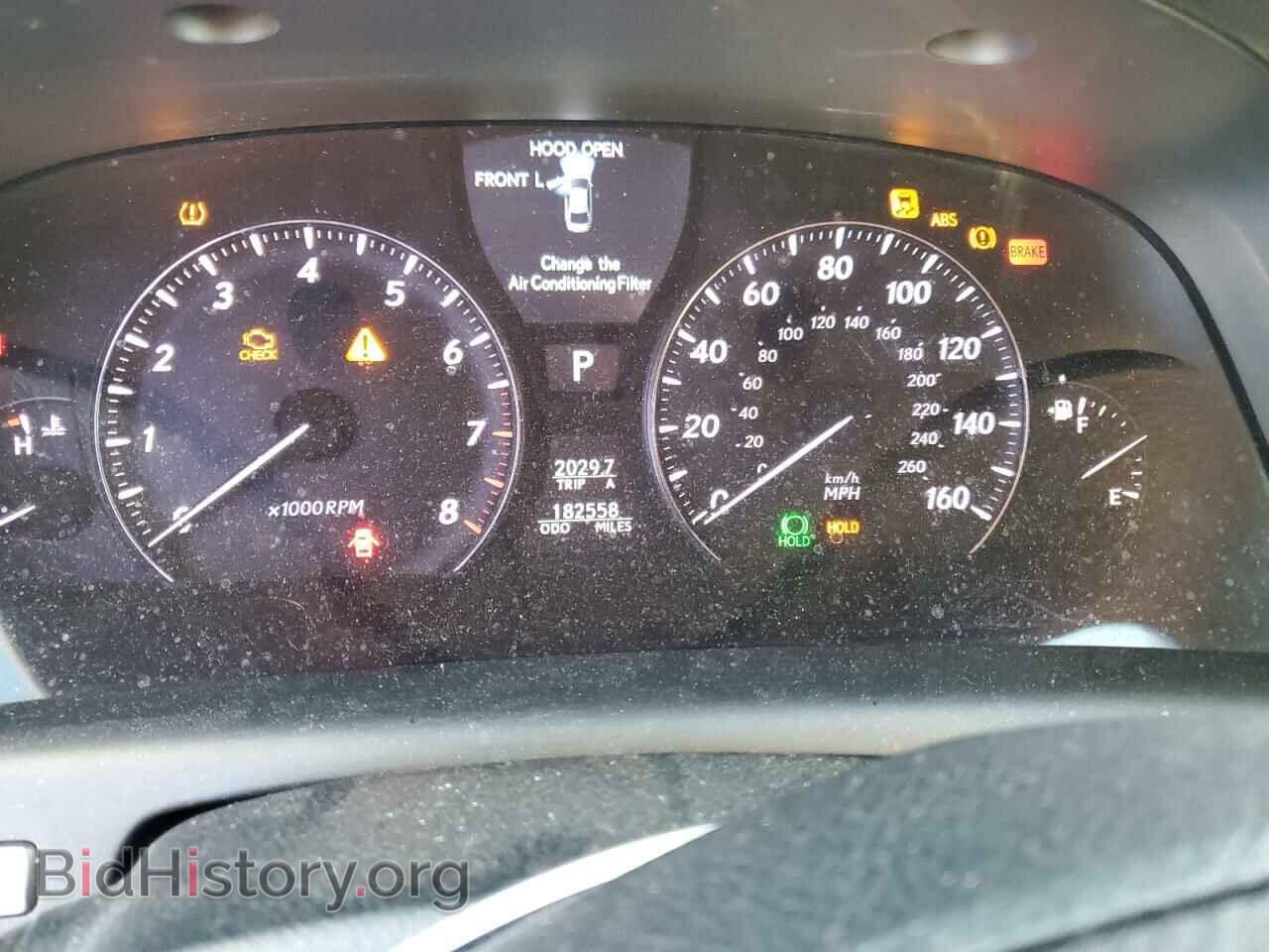 2008 LEXUS LS460 - VIN: JTHGL46F485030804 - Фото 9