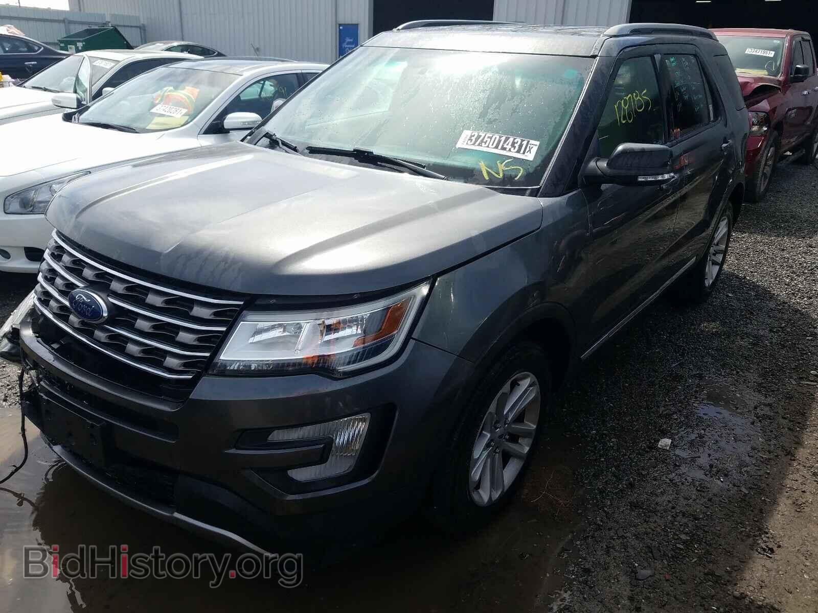 2016 FORD EXPLORER - VIN: 1FM5K7D83GGD00587 - Фото 2
