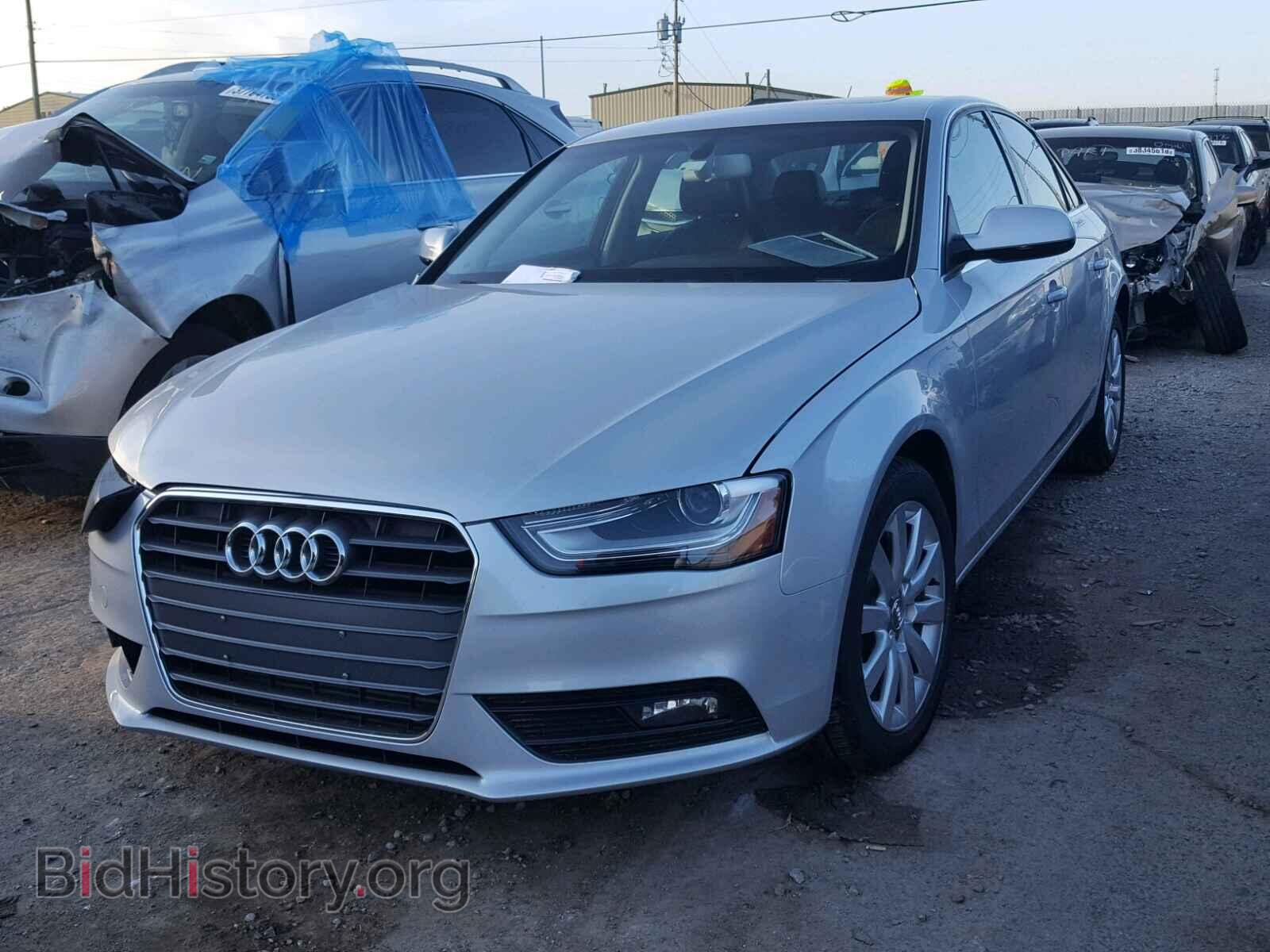 2013 AUDI A4 - VIN: WAUAFAFL2DN040256 - Фото 2