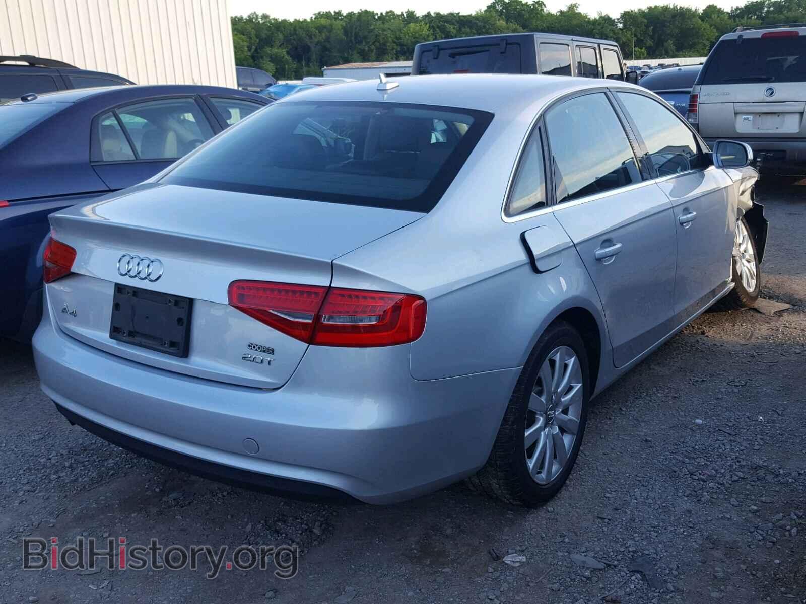 2013 AUDI A4 - VIN: WAUAFAFL2DN040256 - Фото 4