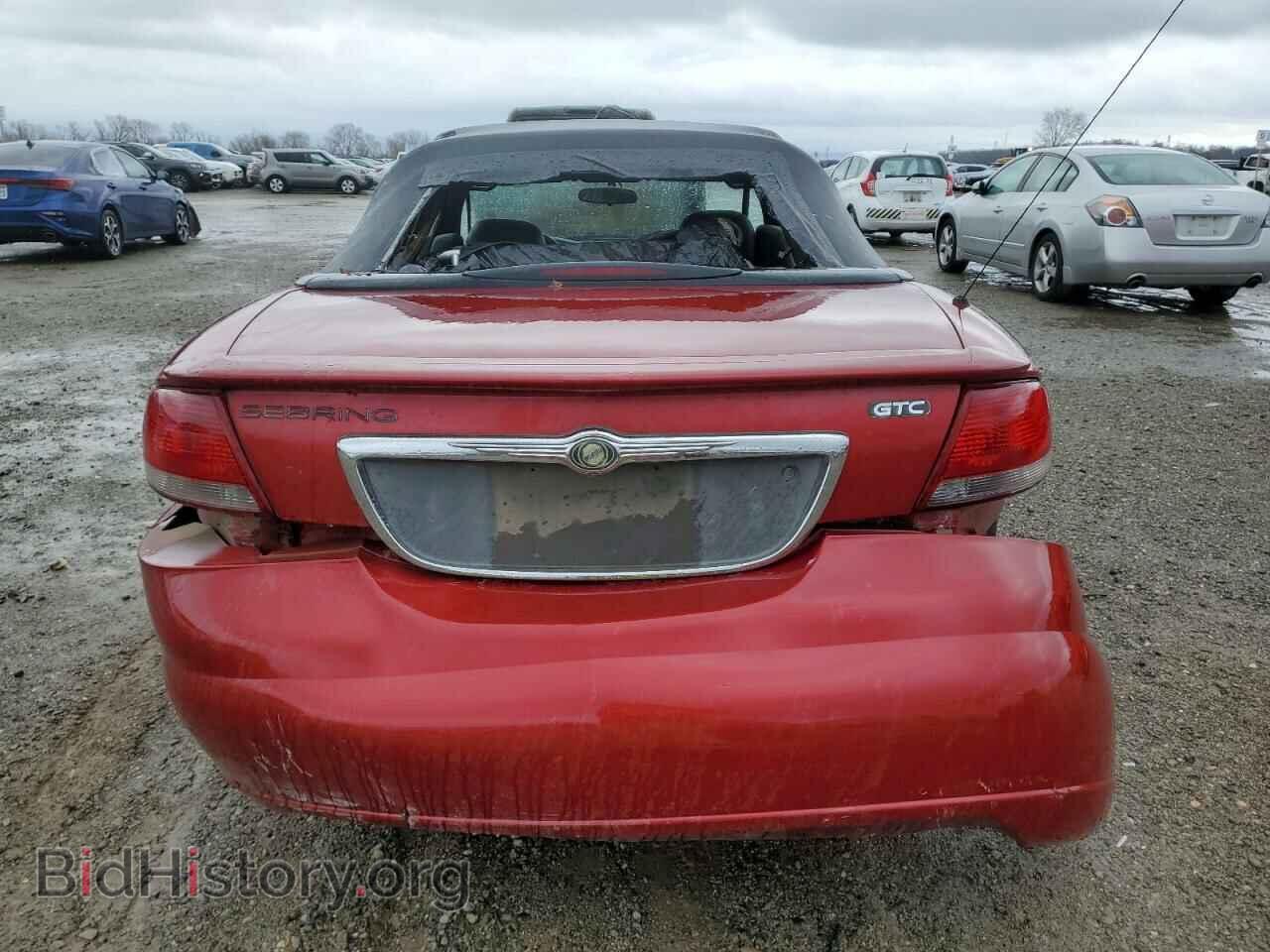 2006 CHRYSLER SEBRING - VIN: 1C3EL75R26N285183 - Фото 6