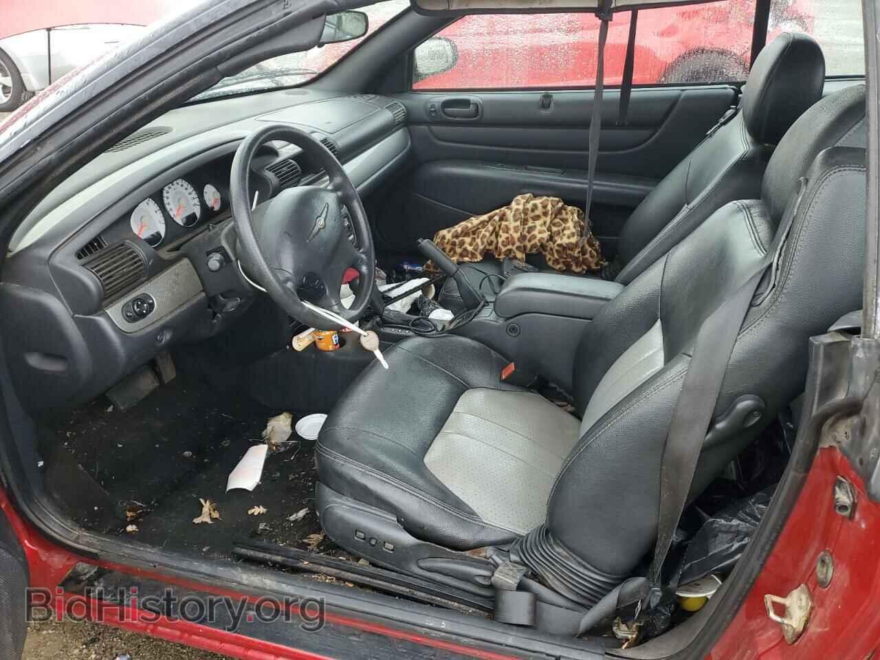 2006 CHRYSLER SEBRING - VIN: 1C3EL75R26N285183 - Фото 7